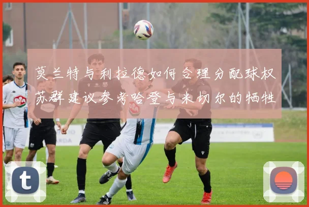 莫兰特与利拉德如何合理分配球权苏群建议参考哈登与米切尔的牺牲精神